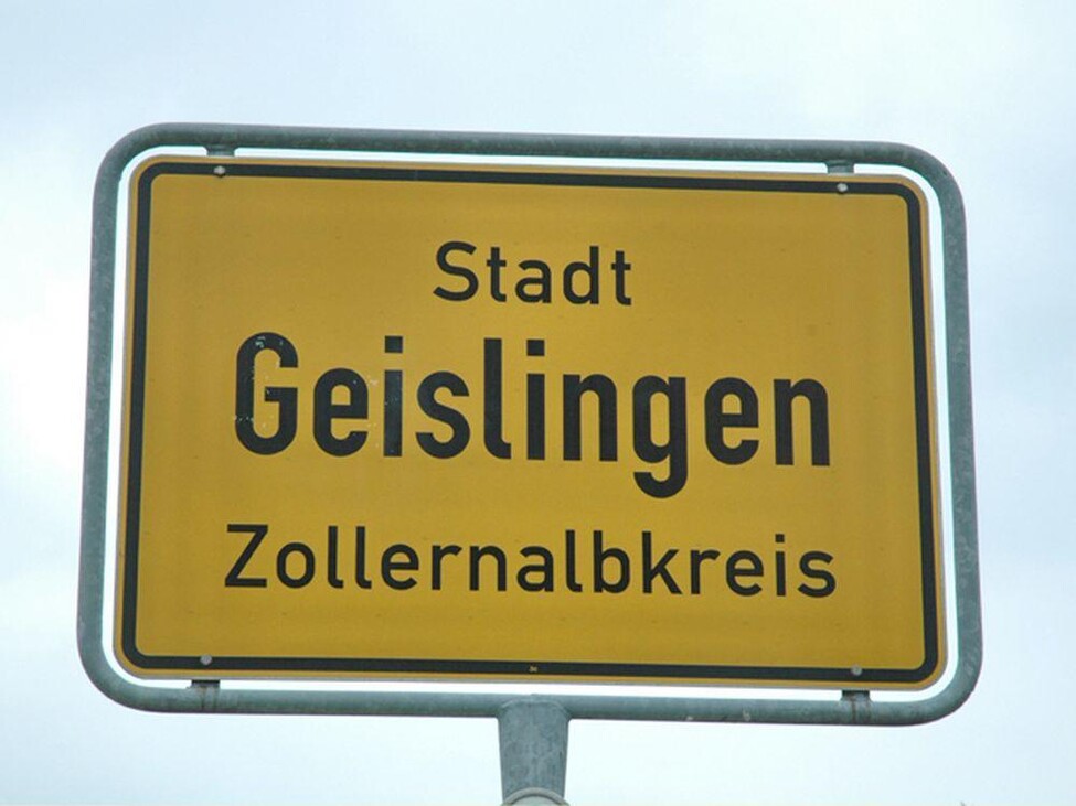 So erreichen Sie uns Ortsschild der Stadt Geislingen